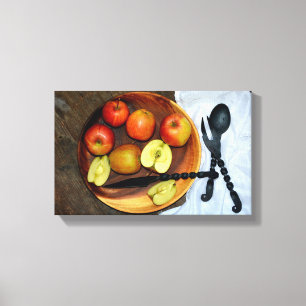 Lekkere appels canvas afdruk
