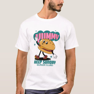 Lekkere burgerclub t-shirt