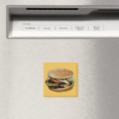 Lekkere Cheeseburger Magneet (Insitu (Vaatwasser))