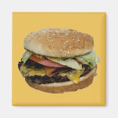 Lekkere Cheeseburger Magneet (Voorkant)