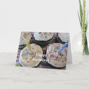 Lekkere Cupcakes Verjaardag Kaart