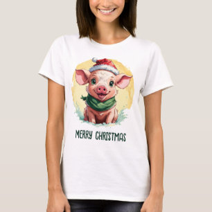 Lekkere Dieren Kerst Favorieten - Biggetje 1 T-shirt