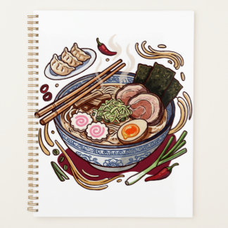 Lekkere Japanse Ramen en Gyoza Dumplings. Planner