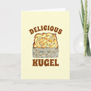 Lekkere Kugel Joodse Eiernoedel Casserole Kaart