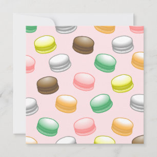 Lekkere Macarons voor Sweet 16 Feestdagenkaart