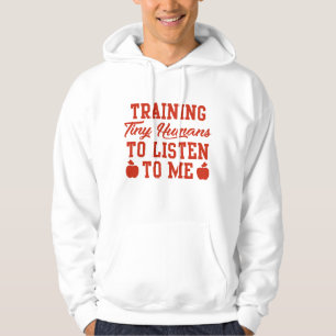 Lekkere mensen trainen om naar mij te luisteren hoodie