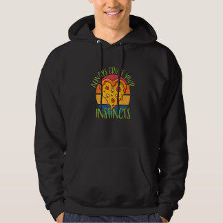 Lekkere Pizza Taart Snacks Mozzarella Kaas Hartig Hoodie