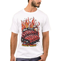 Lekkere ribben op een barbecue op een witte onderg
