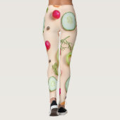 Lekkere salade op je leggings (Achterkant)