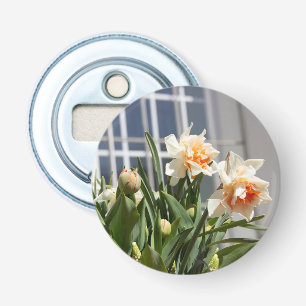 Lektige schattige veer button flesopener