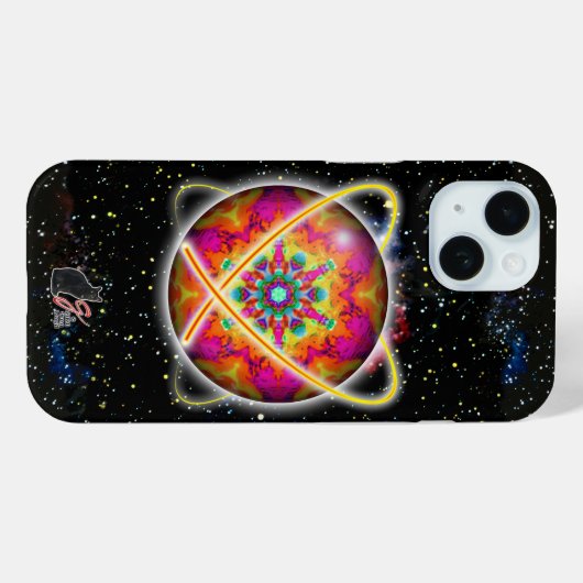 Lektron Orbz Case-Mate iPhone Case (Achterkant (horizontaal))