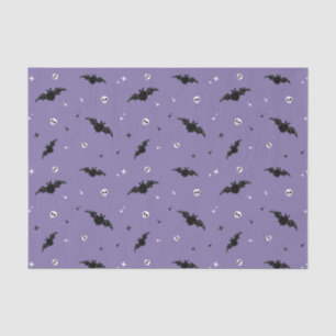 Leky Bat & Skulls Pattern Halloween Tissue Paper Tissuepapier