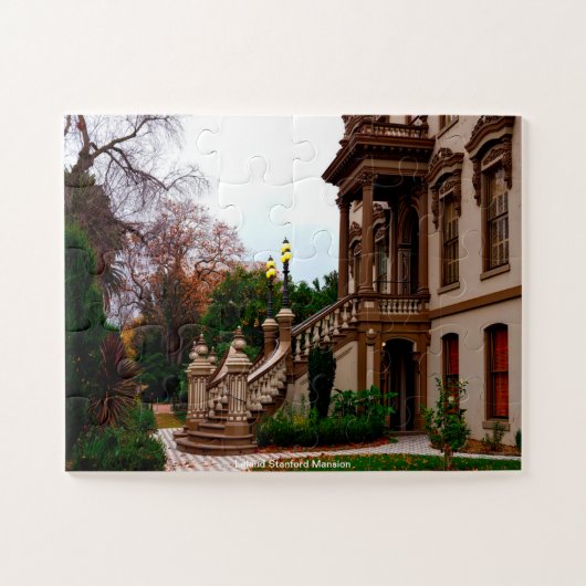 Leland Stanford Mansion Legpuzzel (Horizontaal)