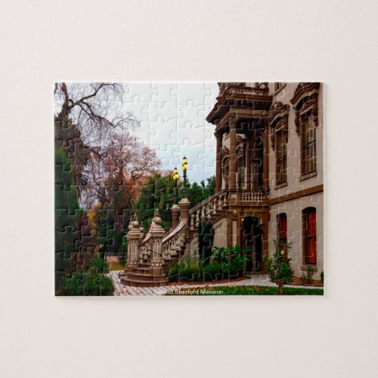 Leland Stanford Mansion Legpuzzel (Horizontaal)