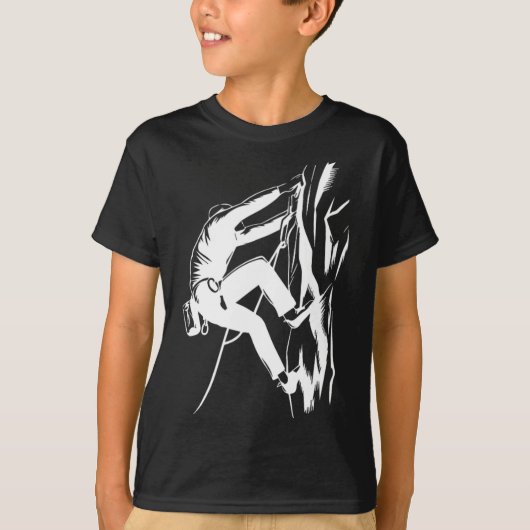 #lele Bergsteiger Mountain Climbing Rock Climber M T-shirt (Voorkant)