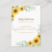 L'élégant Carte de visite traditionnel des tournes (Dos)