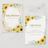 L'élégant Carte de visite traditionnel des tournes (Devant / Derrière)