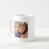 L'élégante Meilleure Godmère Noël Photo Coffee Mug (Devant gauche)