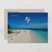 Leleuvia Island Fiji Briefkaart (Voorkant / Achterkant)