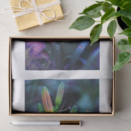 Lelie Bloem1 Tissuepapier (Geschenk)