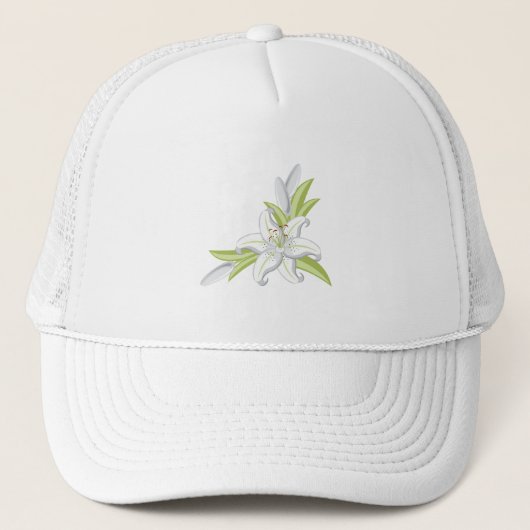 Lelie Bloem Trucker Pet (Voorkant)