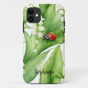 Lelie Ladybug iPhone 11 Hoesje