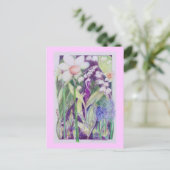 lelie van de dal briefkaart (Staand voorkant)