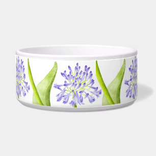 Lelie van de Nijl op een Salade Bowl Voerbakje