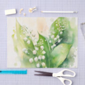 LELIE VAN DE VALLEI bloemendecoupage papier (Craft)