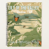 Lelie van de Vallei Mei Geboorte Maand Bloem Japan Planner (Voorkant)