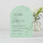 Lelie van de vallei met varens | Zacht Groen Aange Kaart (Staand voorkant)