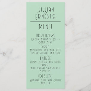 Lelie van de vallei met varens zacht groen menu