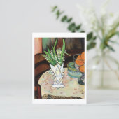 Lelie van de Vallei Suzanne Valadon Briefkaart (Staand voorkant)