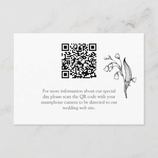 Lelie van de Vallei - White Enclosure Kaart (Voorkant)