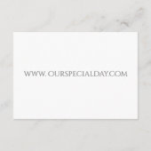 Lelie van de Vallei - White Enclosure Kaart (Achterkant)