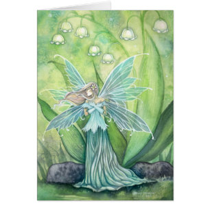 Lelie van de Valley Fairy Kaart