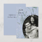 Lelie van Vallei | Periwinkle Blue - Sla de datum  (Voorkant / Achterkant)