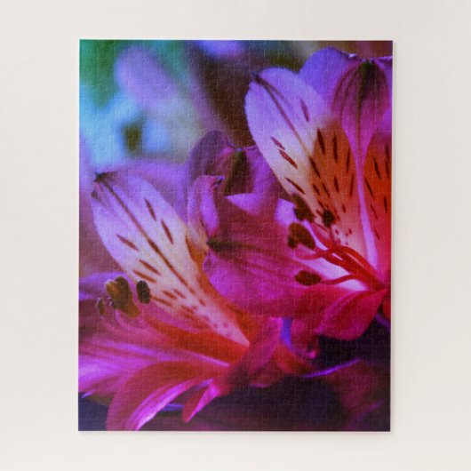 Lelies Floral Jigsaw Puzzel (Verticaal)