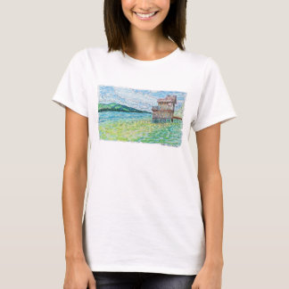 Lelies in meer t-shirt