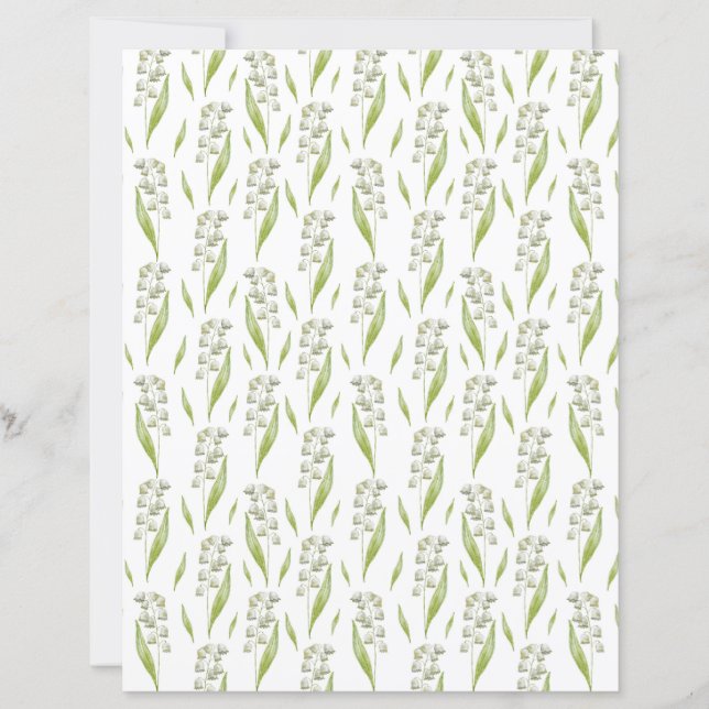 Lelies Scrapboek Papier (Voorkant)