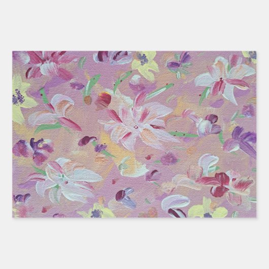 Lelies van de vallei inpakpapier (Voorkant)