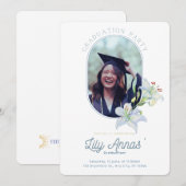 Lelietje-van-dalen Afstudeerkaart Kaart (Voorkant / Achterkant)