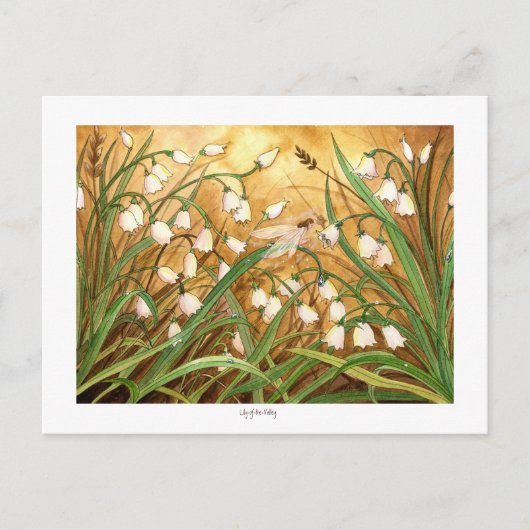 Lelietje-van-dalen Briefkaart (Voorkant)
