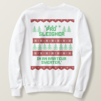 Lelijk ,grappig kerstsweatshirt- vakantie trui