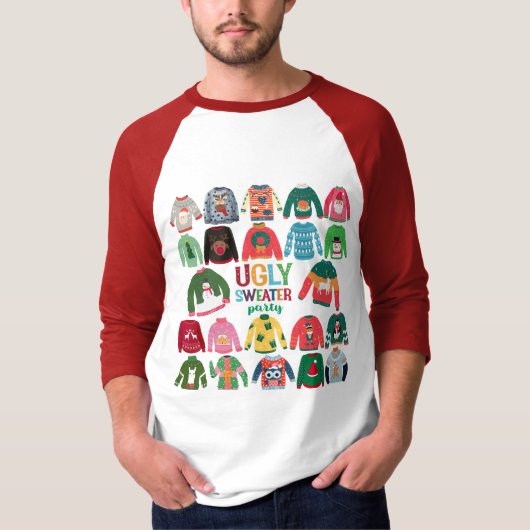 Lelijk kerstfeest t-shirt (Voorkant)