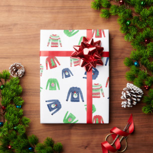 Lelijk Kersttrui Vakantie Cadeaupapier