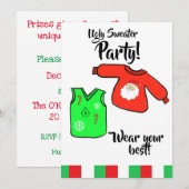 Lelijk Trui Feest Kaart (Voorkant / Achterkant)