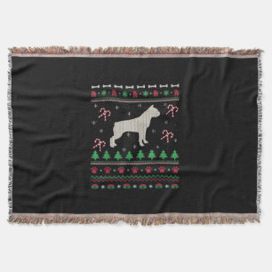 Lelijke Boston Terrier Dog Xmas Gift Boston Terrie Deken