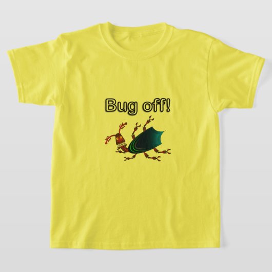 Lelijke Bug - Kids' Basic T-Shirt (Laagn)
