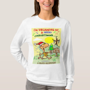 Lelijke Cajun kersttrui. vrouwen T-shirt